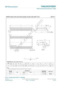 74ALVCH16501DGG:11 Datasheet Page 15