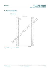 74ALVCH16600DGGS Datasheet Page 4