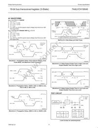 74ALVCH16646DGG:11 Datasheet Page 9