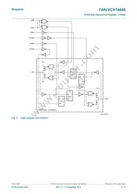 74ALVCH16646DGGS Datasheet Page 3