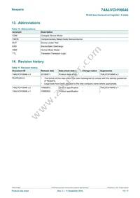 74ALVCH16646DGGS Datasheet Page 15