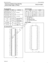 74ALVCH16821DGG:11 Datasheet Page 4