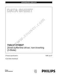 74ALVCH16827DGG:11 Datasheet Page 2