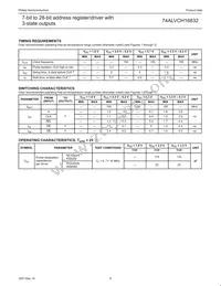 74ALVCH16832DGG:11 Datasheet Page 6