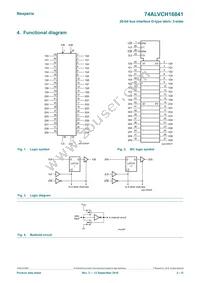 74ALVCH16841DGGS Datasheet Page 2