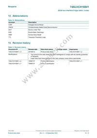 74ALVCH16841DGGS Datasheet Page 10