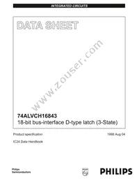 74ALVCH16843DGG:11 Datasheet Page 2