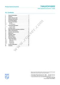 74ALVCH16952DGG:11 Datasheet Page 18