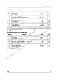 74ALVCH32245LBR Datasheet Page 3