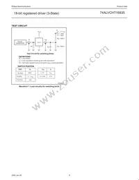 74ALVCHT16835DGV Datasheet Page 9