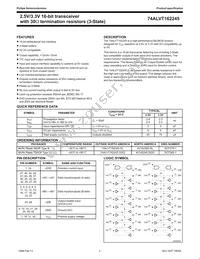 74ALVT162245DGG:51 Datasheet Page 3