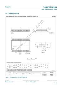 74ALVT16244DL Datasheet Page 11