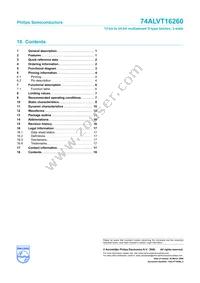 74ALVT16260DGG Datasheet Page 18