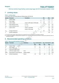 74ALVT162821DL Datasheet Page 6