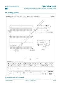 74ALVT162823DGG:11 Datasheet Page 17