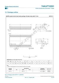 74ALVT16501DL Datasheet Page 17