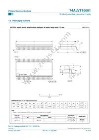 74ALVT16601DL Datasheet Page 17