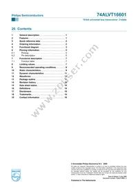 74ALVT16601DL Datasheet Page 21