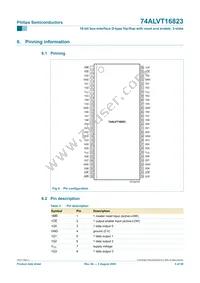 74ALVT16823DGG Datasheet Page 6