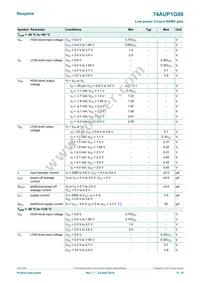 74AUP1G00GN Datasheet Page 6
