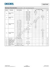 74AUP1G02SE-7 Datasheet Page 5
