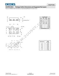 74AUP1G02SE-7 Datasheet Page 14