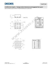 74AUP1G04FW4-7 Datasheet Page 12