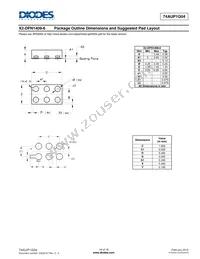74AUP1G04FW4-7 Datasheet Page 14