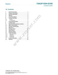 74AUP1G04GV-Q100H Datasheet Page 16