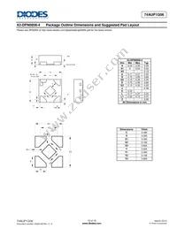 74AUP1G06FX4-7 Datasheet Page 10