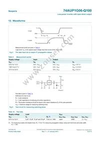 74AUP1G06GW-Q100H Datasheet Page 8