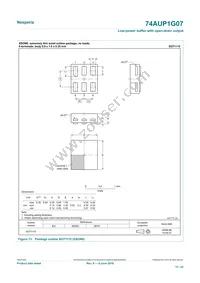 74AUP1G07GS Datasheet Page 15