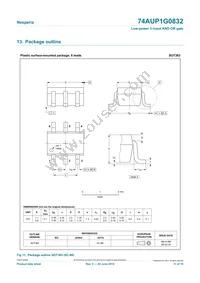 74AUP1G0832GN Datasheet Page 11