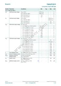 74AUP1G11GF Datasheet Page 6