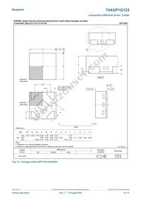 74AUP1G125GF Datasheet Page 18