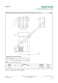 74AUP1G126GN Datasheet Page 20