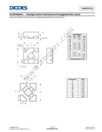 74AUP1G14FZ4-7 Datasheet Page 11