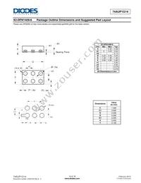 74AUP1G14FZ4-7 Datasheet Page 14