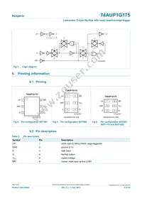 74AUP1G175GN Datasheet Page 3