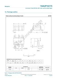 74AUP1G175GN Datasheet Page 15