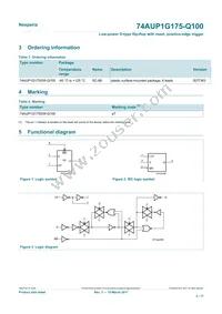 74AUP1G175GW-Q100H Datasheet Page 2