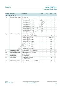 74AUP1G17GN Datasheet Page 6