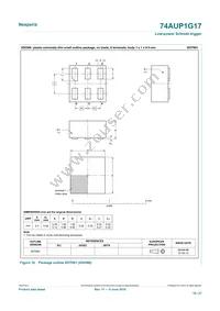 74AUP1G17GN Datasheet Page 19