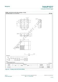 74AUP1G17GN Datasheet Page 21