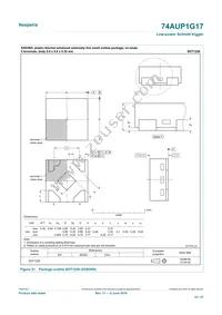 74AUP1G17GN Datasheet Page 22