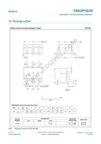 74AUP1G19GN Datasheet Page 12