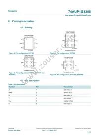 74AUP1G3208GN Datasheet Page 3