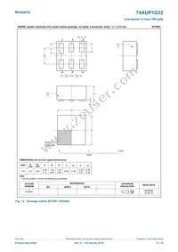 74AUP1G32GN Datasheet Page 13