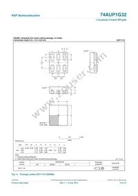 74AUP1G32GW/DG Datasheet Page 16