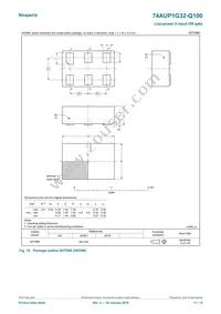 74AUP1G32GW-Q100H Datasheet Page 11